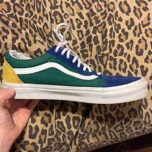 Color block vans -unisex